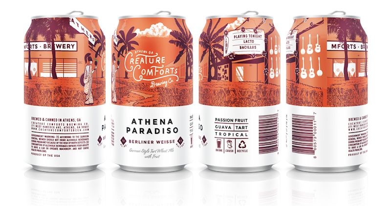 Athena Paradiso Passion Fruit Guava cans