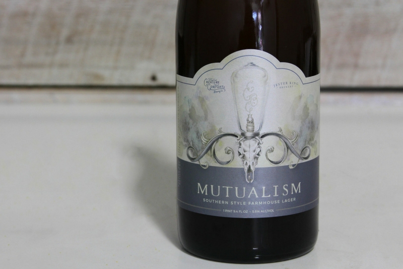 Athens, Ga. based Creature Comforts recently teamed up with Austin, Texas' Jester King. The result? Mutualism, a "Southern Style Farmhouse Lager." (Photo Courtesy Creature Comforts)