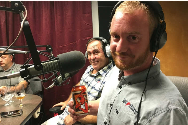 Roger Davis (left) and Bobby Thomas joined us in the studio. They brought their newest seasonal release, Cotton Tail Orange Creamsic-Ale