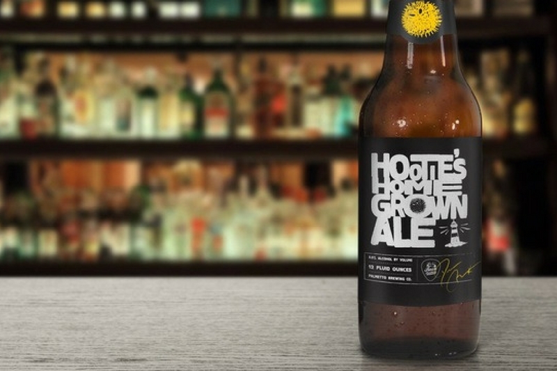 Hold this can....Hootie and the Blowfish hope you don't let her cry and hand her one of their new craft beers. (source: Tampa Bay.com)