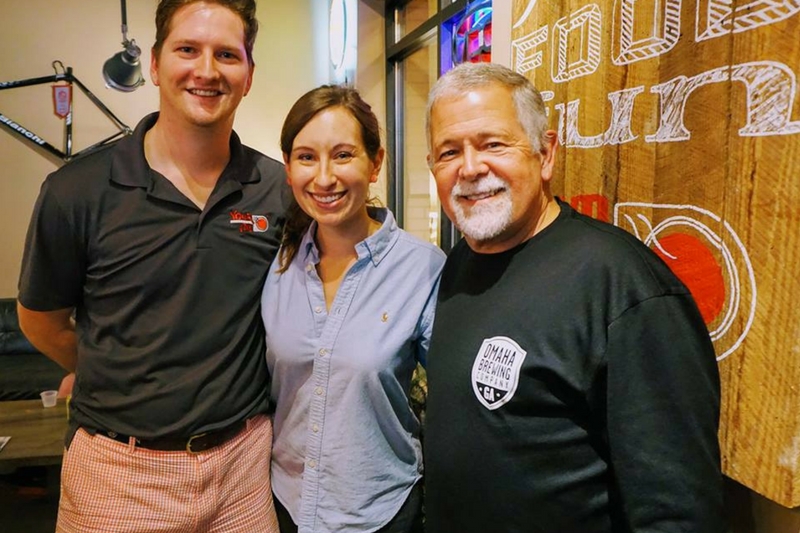 Morgan (left) and Lisa Maclellan, owners of Your Pie Perimeter, were awesome hosts for us and the crew from Omaha Brewing Company! (courtesy Your Pie Perimeter)