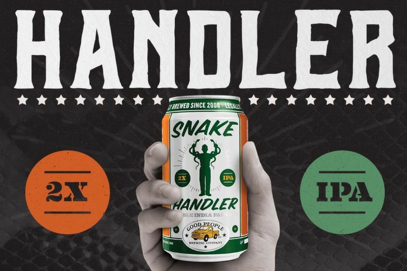 Just in time for post-football blues, Good People's Snake Handler Double IPA is hitting shelves this week. Celebrate Tuesday at Hop City Birmingham (courtesy Hop City Birmingham)