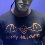 Hoppy Halloween Tee Shirt Hop Bat