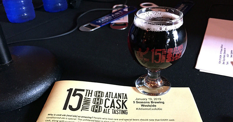 15th Atlanta Cask Ale Tasting 2019