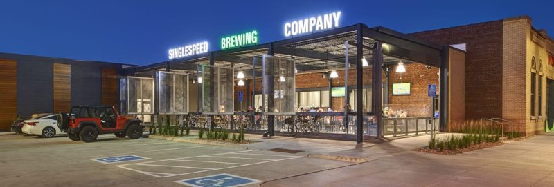 SingleSpeed Brewing Patio