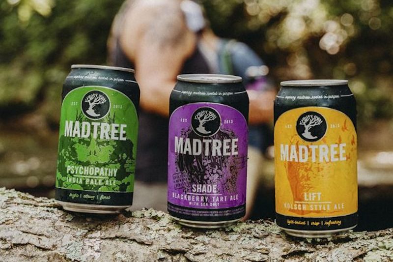 MadTree Brewing cans