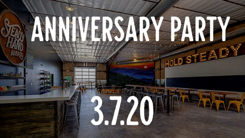 Steady Hand Anniversary Party