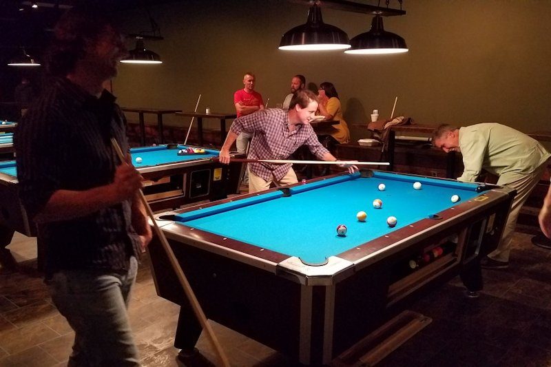 Monkey Town Brewing Pool Tables