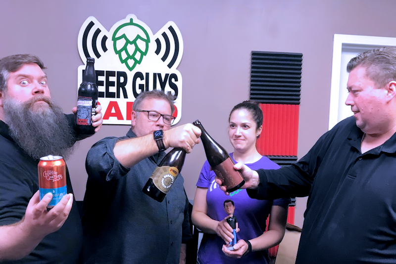 Beer Guys Radio 5th Anniversary Cheers