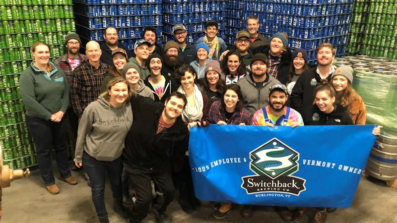 Switchback Brewing Team - 100% Employee Owned