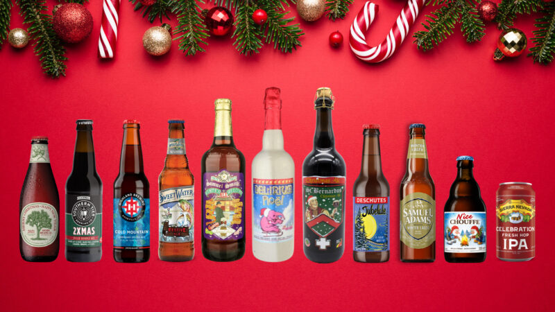 Christmas Beers 2021 - All the Beers Together