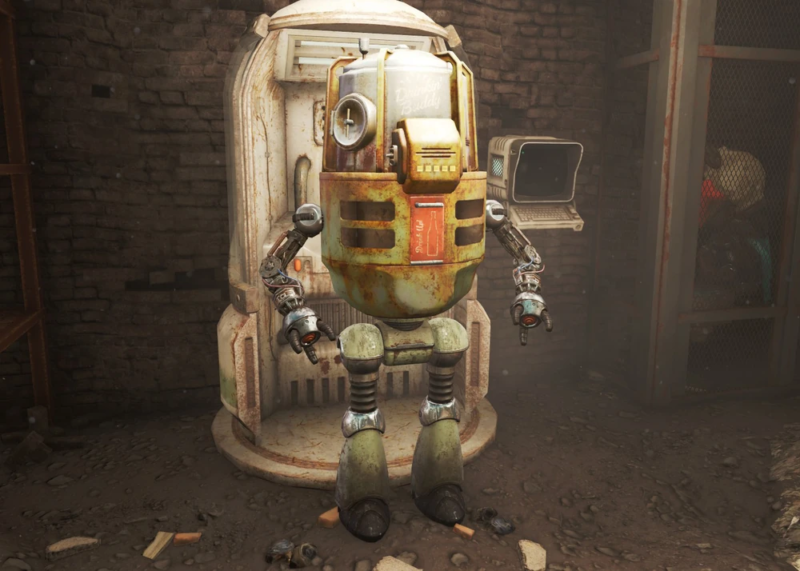 Drinkin' Buddy auto brewery from Fallout - Here to brew you a beer and tell you a joke
